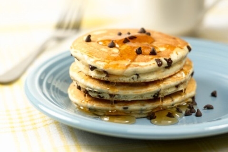 Pancakes aux Pépites de Chocolat