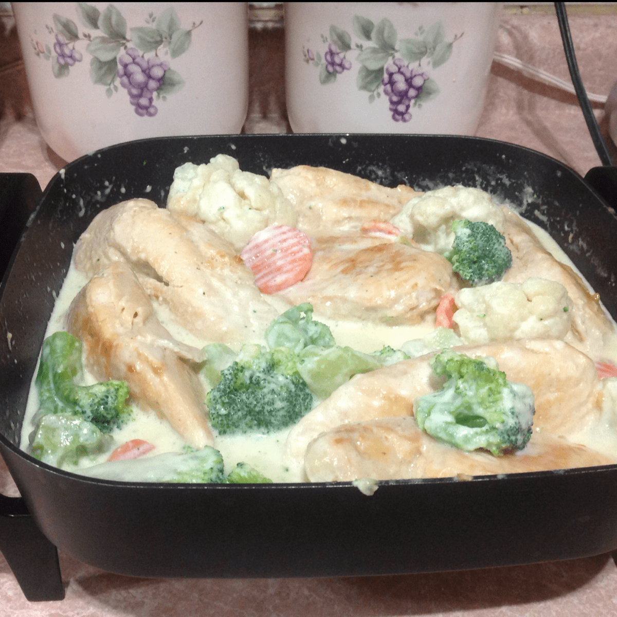 Pollo Alfredo Con Br Coli