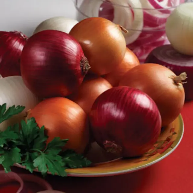 Some types of onion
