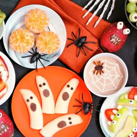 Lanches saudáveis para o Halloween