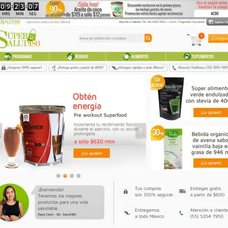 Healthy products in just one click
