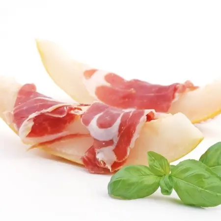 Melon and Serrano Ham Bites