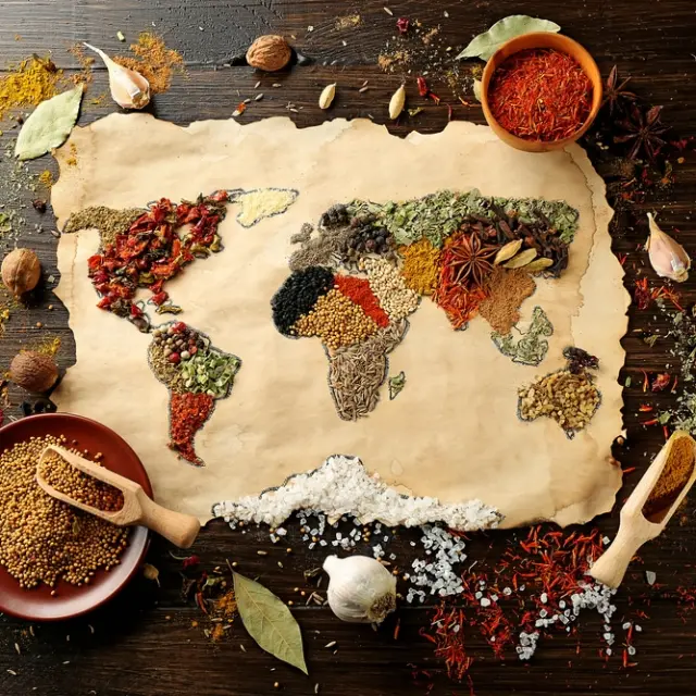 Around the World Through the Best Food