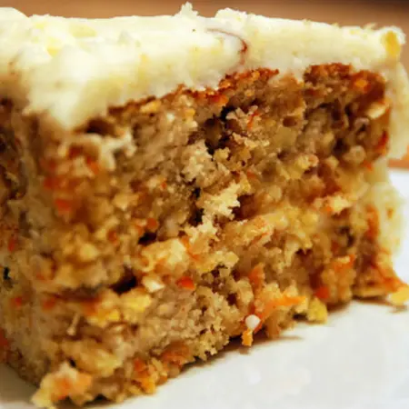 Carrot Cake with Coconut and Pineapple