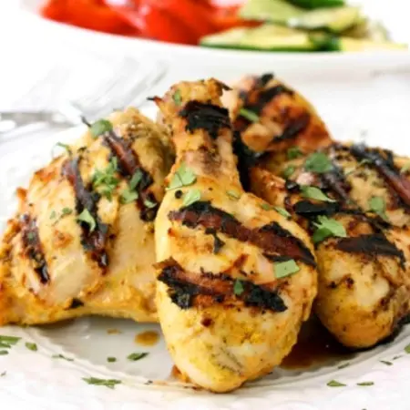 Mint Chicken with Vegetables