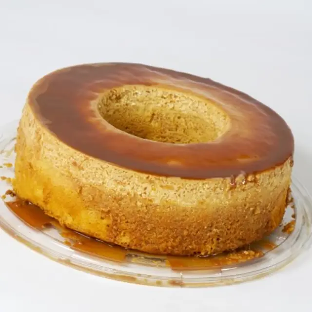 Sobremesas: Chocoflan com Cajeta Envinada