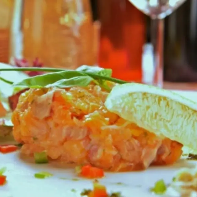 For your wedding: Salmon Tartare
