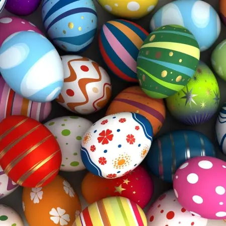 Why do we hide chocolate eggs at Easter?
