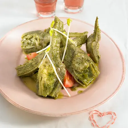 Valentine's Vegetarian Menu