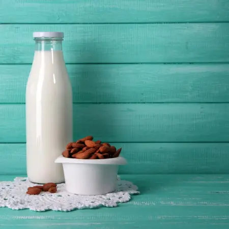 And to drink: Coconut, Almond, and Soy
