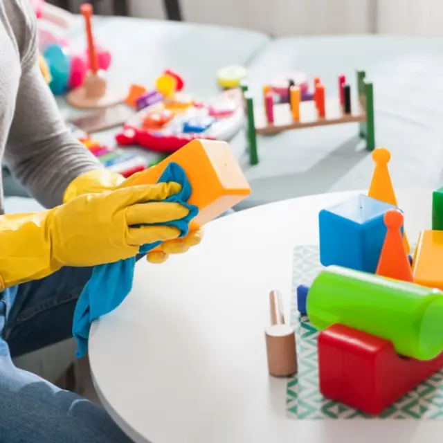 The easiest way to disinfect toys