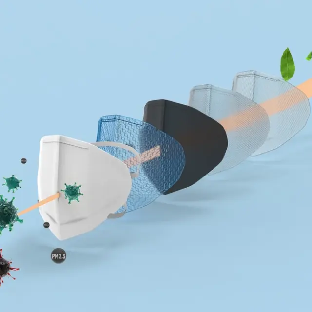The first transparent and self-purifying mask