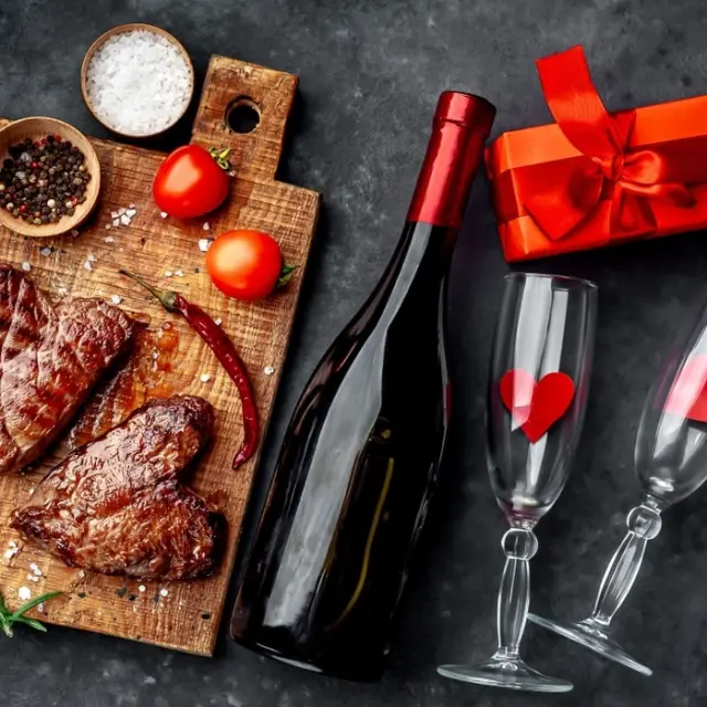 The ideal menu for a romantic Valentine's Day dinner