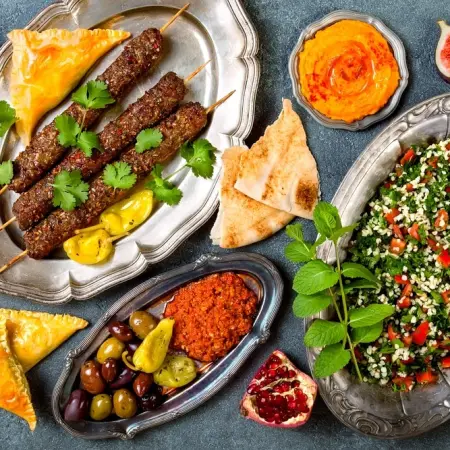 5 typical dishes of Arabic cuisine