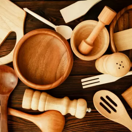 Por qué no deberías usar utensilios de cocina de madera