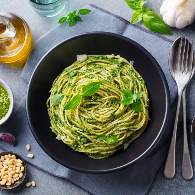 Como preparar o espaguete verde perfeito?
