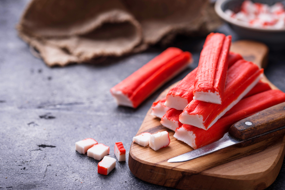 Fresh surimi bars