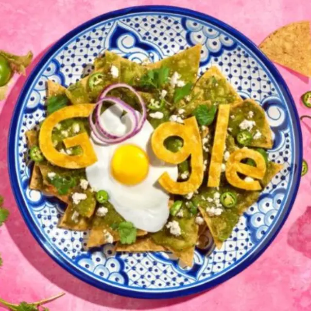 Google dedicates today's Doodle to chilaquiles