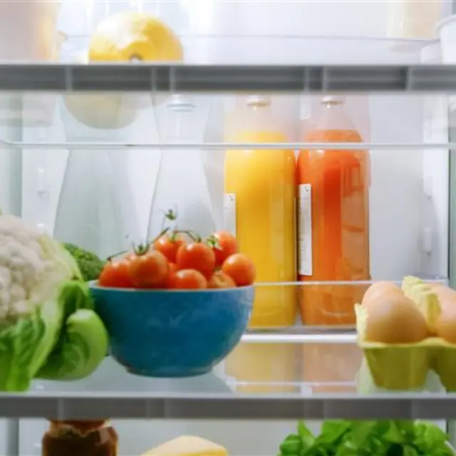 Onde guardar a comida na geladeira?
