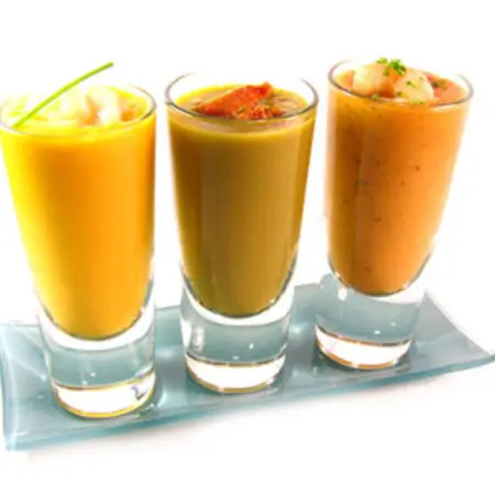 Is it healthy to accompany breakfast with juice or beverages?