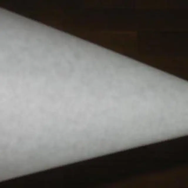Improvising a paper pastry bag