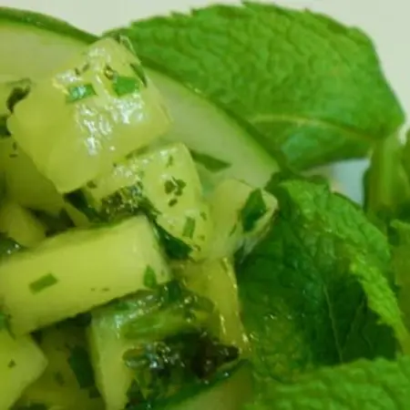 Learn to Dice a Cucumber (video)