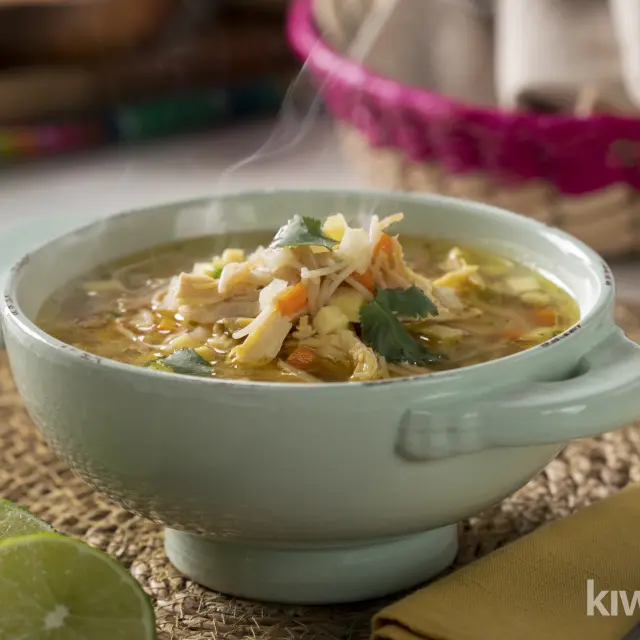 Chicken Broth with Pasta