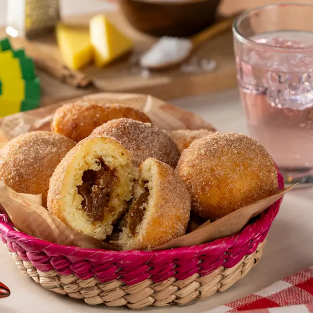 Bolinhos recheados de Glórias