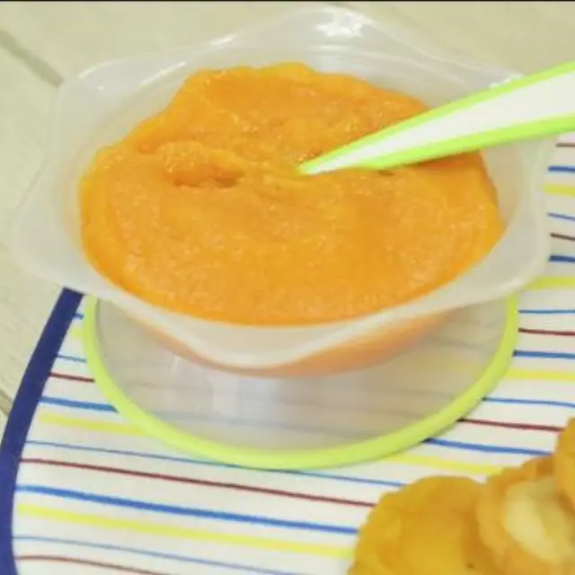 Video of Carrot Puree, Mango and Dehydrated Pear