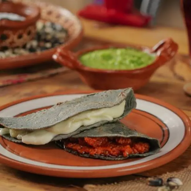 How to make blue corn dough?
