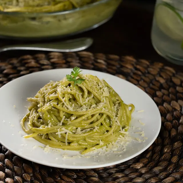Cilantro Spaghetti  