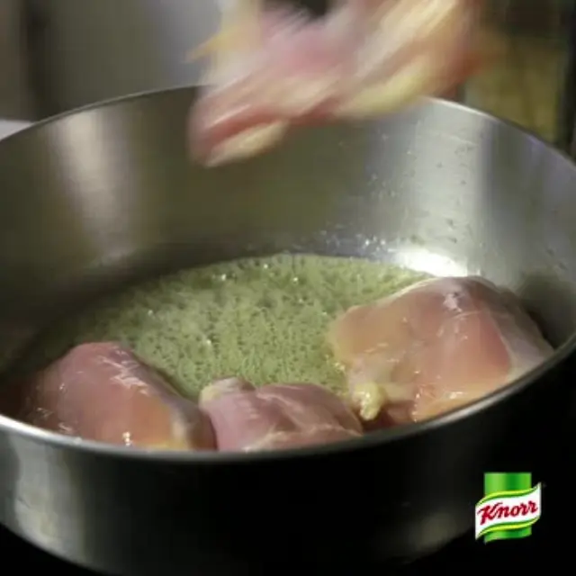 Video of Chicken in Salsa de Chile Pasilla