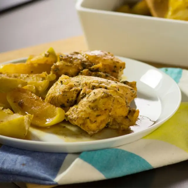 Vídeo de Frango com Gengibre e Maçã