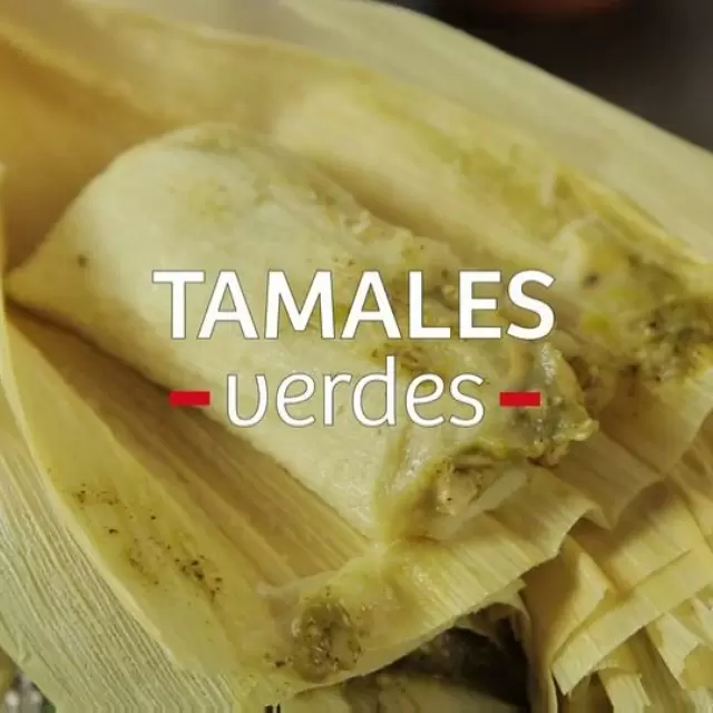 Tamales Verdes con Pollo