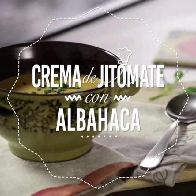 Video of Cream of Tomato with Basil