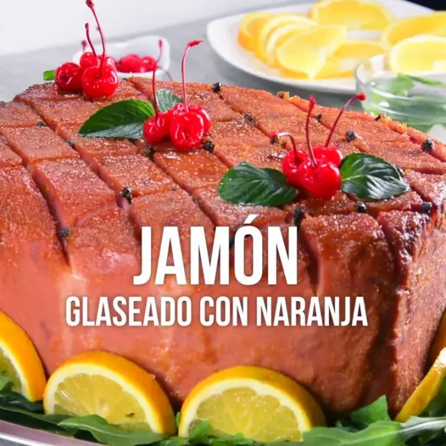 Vídeo de Presunto Glaceado com Molho Agridoce de Laranja