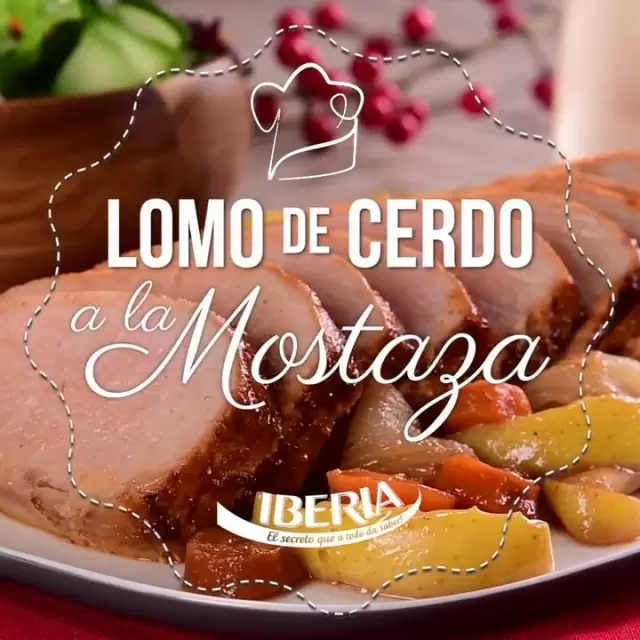 Lomo de Cerdo a la Mostaza