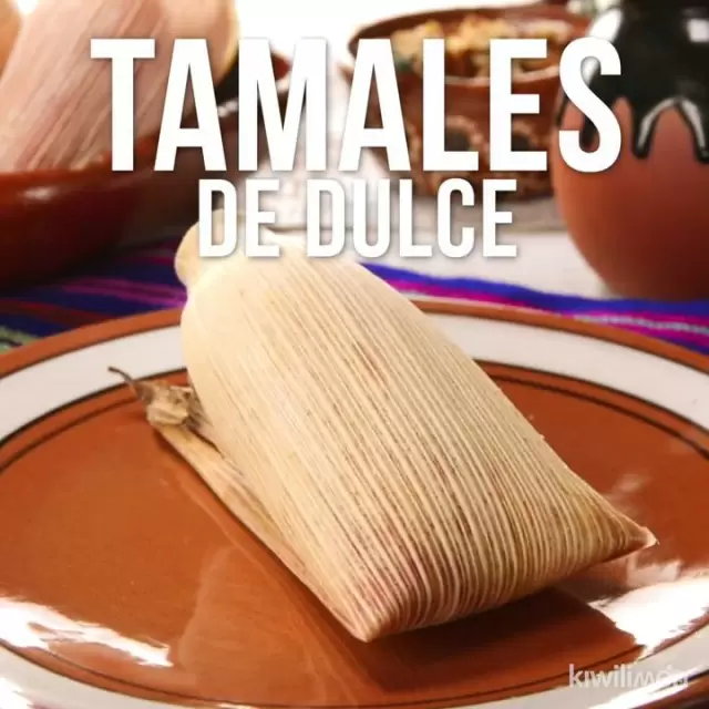 Tamales de Dulce con Pasitas