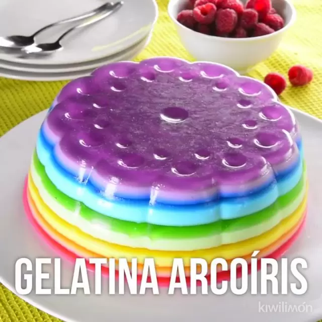 Rainbow Gelatin