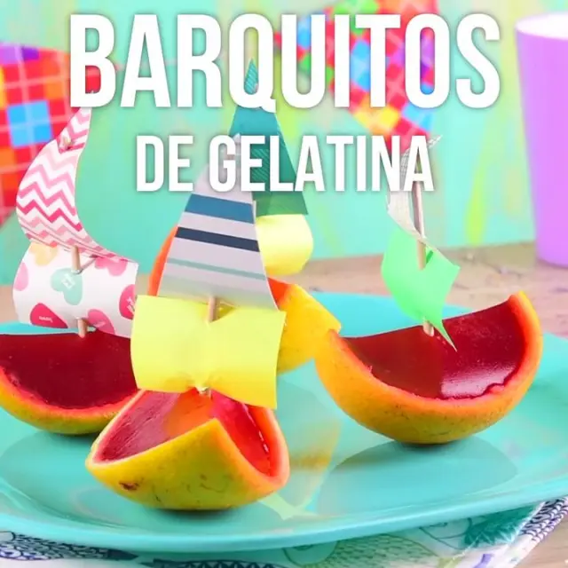 Vídeo de Barquinhos de Gelatina