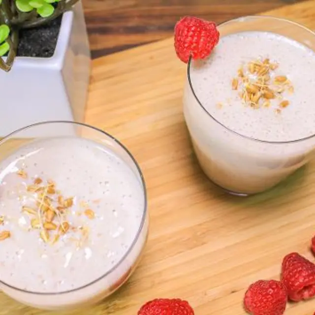 Video of Banana Smoothie with Wheat Germ