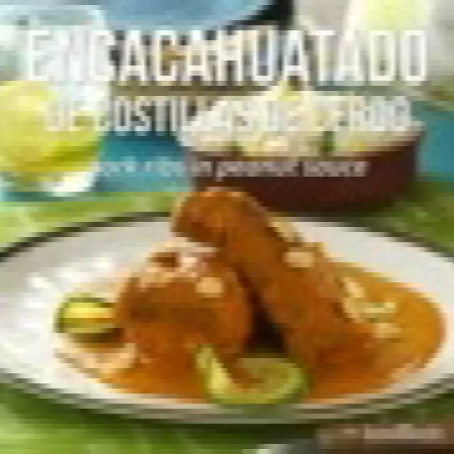 Encacahuatado de Costillas de Cerdo