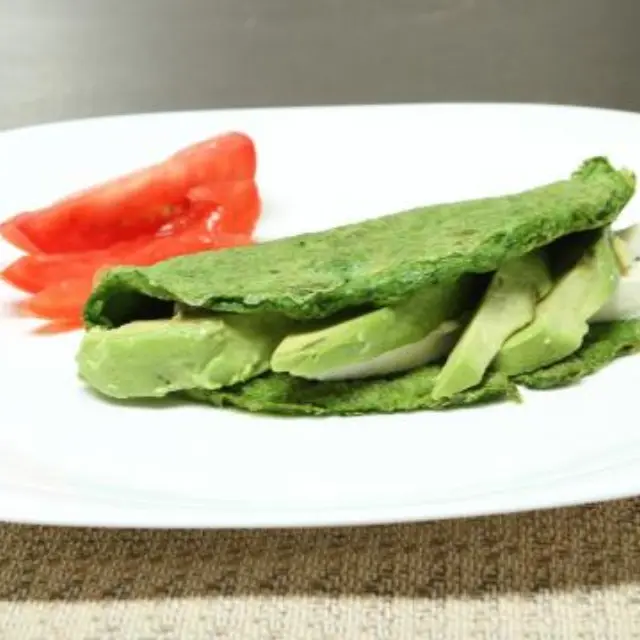 Tips- How to make Green Omelette