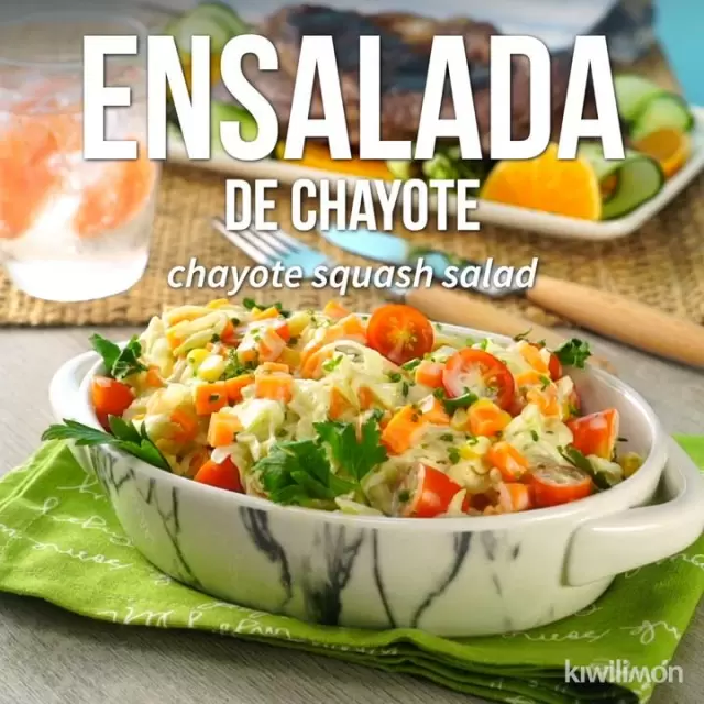 Ensalada de Chayote