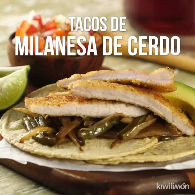 Tacos de Milanesa de Cerdo