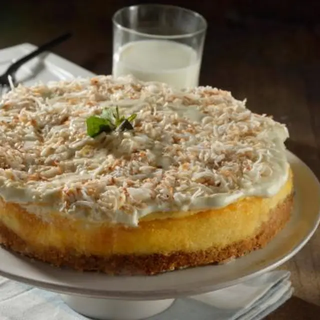 Vídeo de Cheesecake de Coco