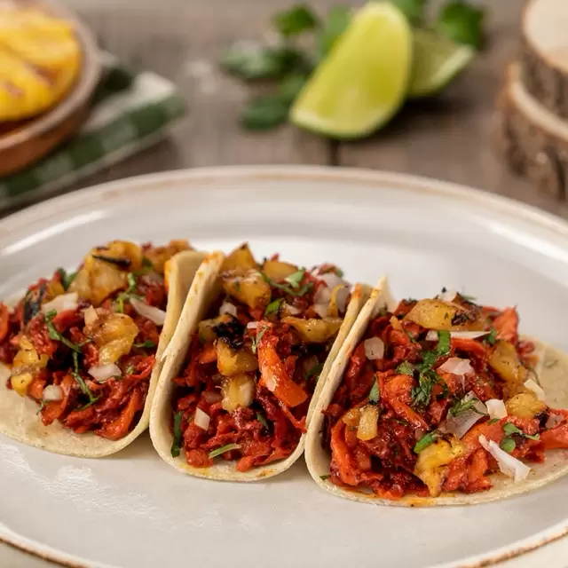 Tacos de Setas al Pastor