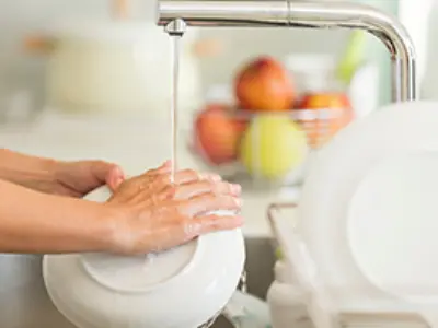A ordem correta para lavar a louça 🍽️