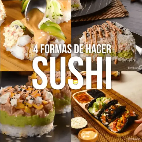 4 Formas de Fazer Sushi