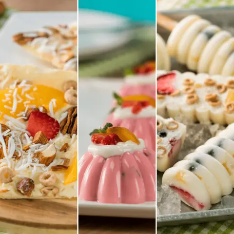 3 Easy Snacks with Yogurt